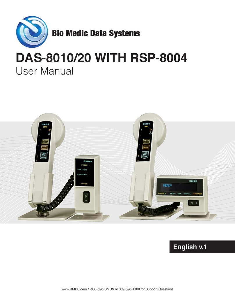 Bio Medic Data Systems DAS-8010 user manual