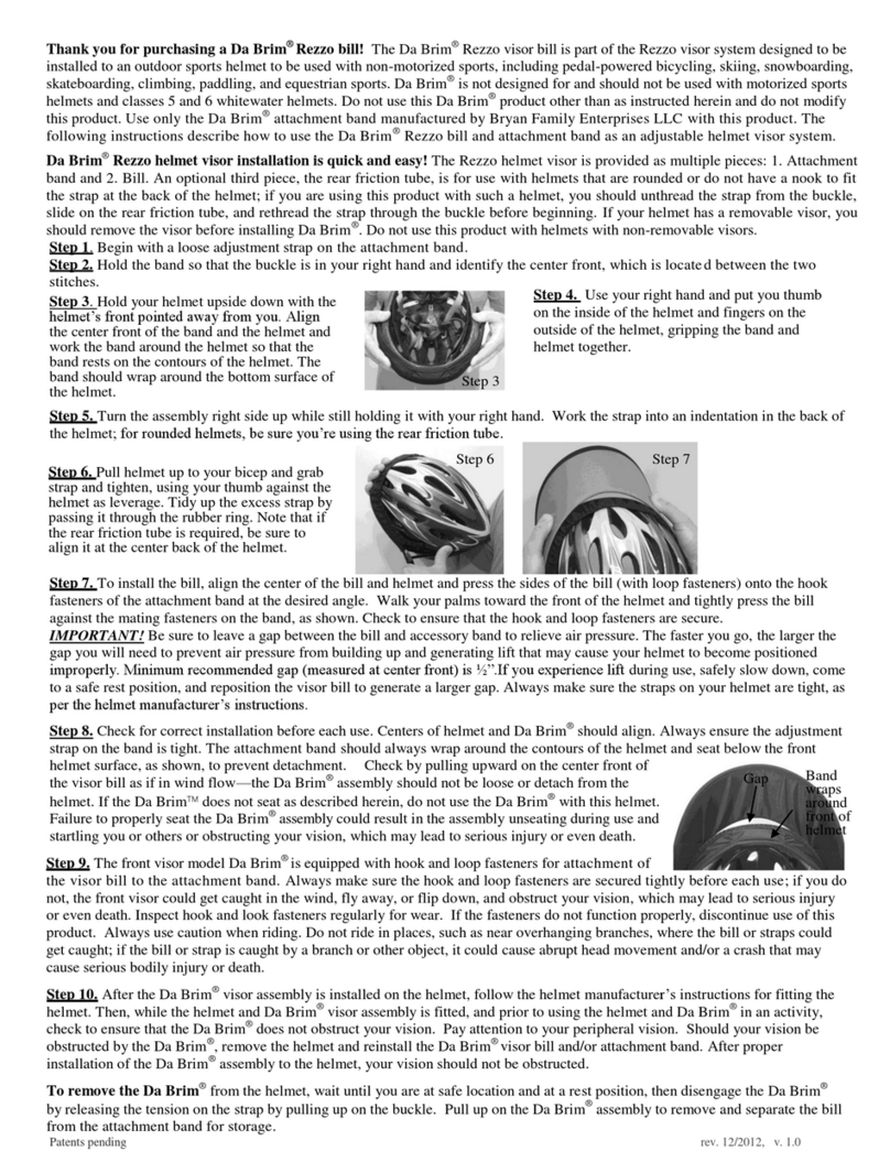 Da Brim Rezzo manual