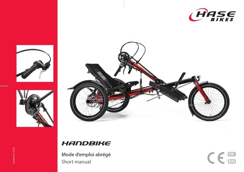 HASE Bikes HANDBIKE How to use