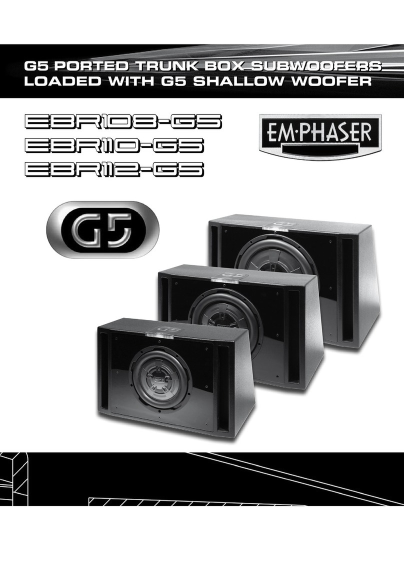 EM-Pasher G5 Series User manual