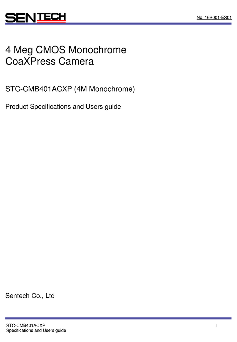 SenTech STC-CMB401ACXP Product specifications and user's guide