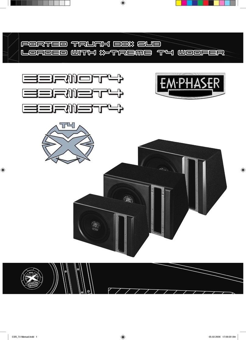 EM-Pasher X-Treme T4 Series quick start guide