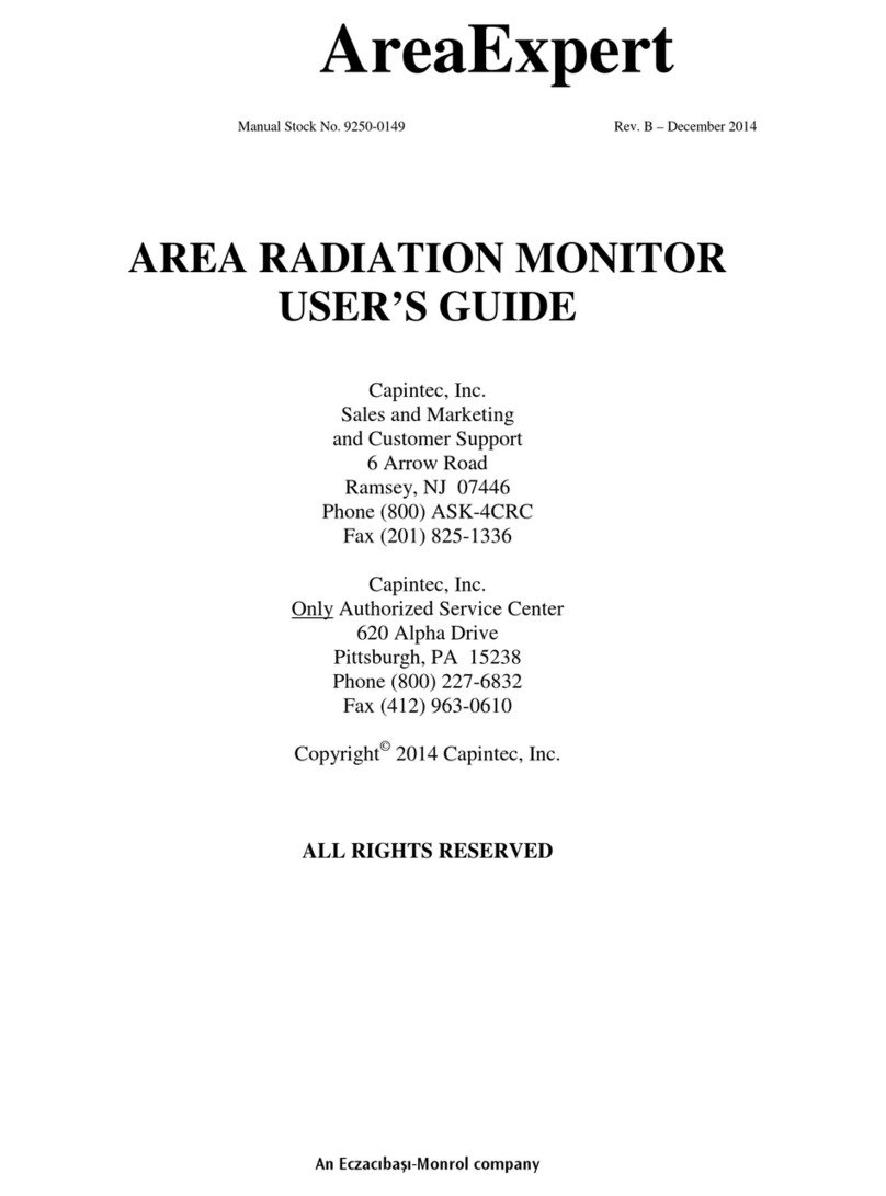 Capintec AreaExpert user guide