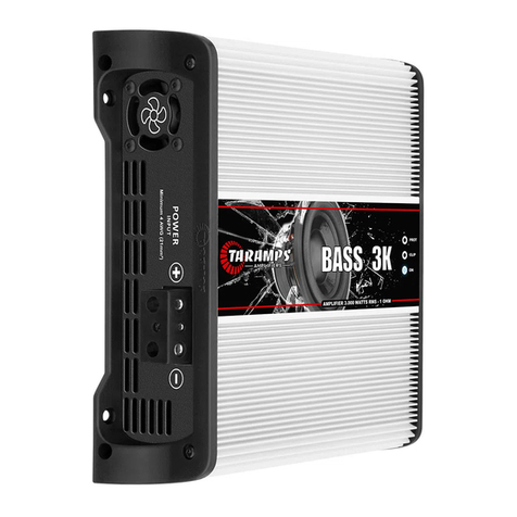 Taramps Electronics BASS 3K instruction manual