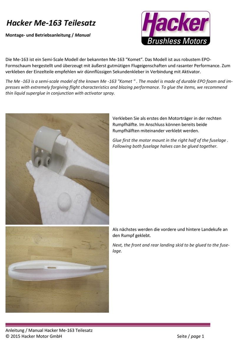 Hacker Me-163 User manual