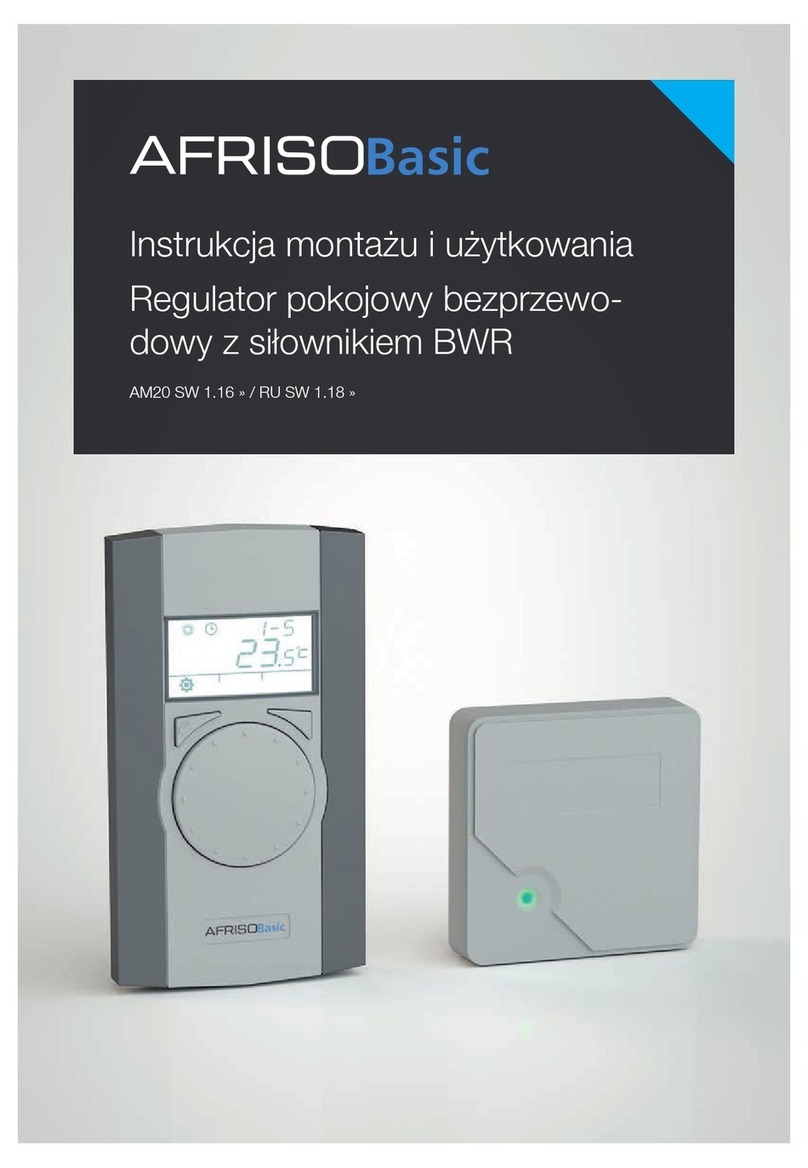 AFRISO BWR Series Setup and user guide