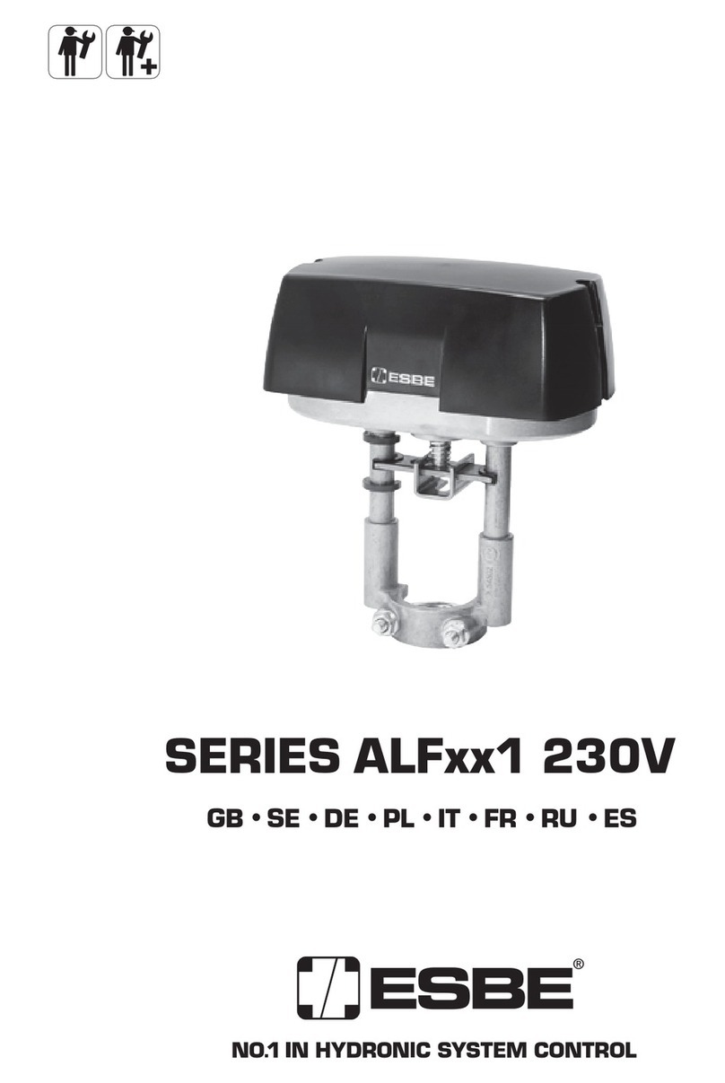 ESBE ALF 1 Series manual