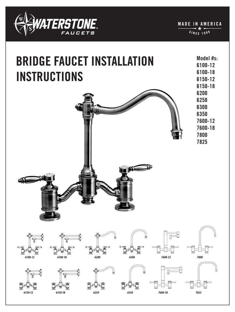 Waterstone 6100-12 installation instructions