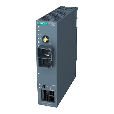 Siemens SCALANCE M800 User manual