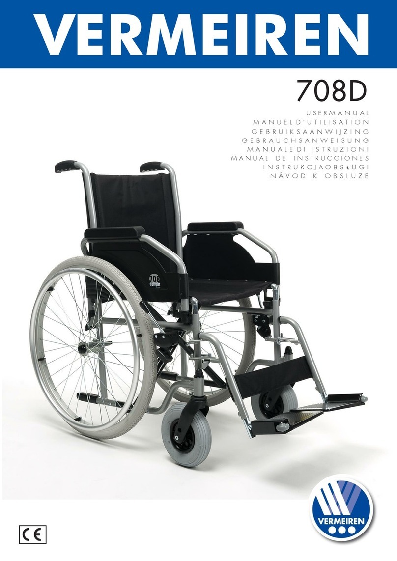 Vermeiren 708D user manual
