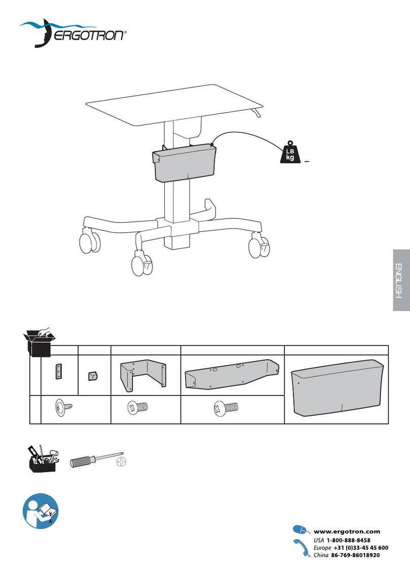 Ergotron LearnFit Basket user guide