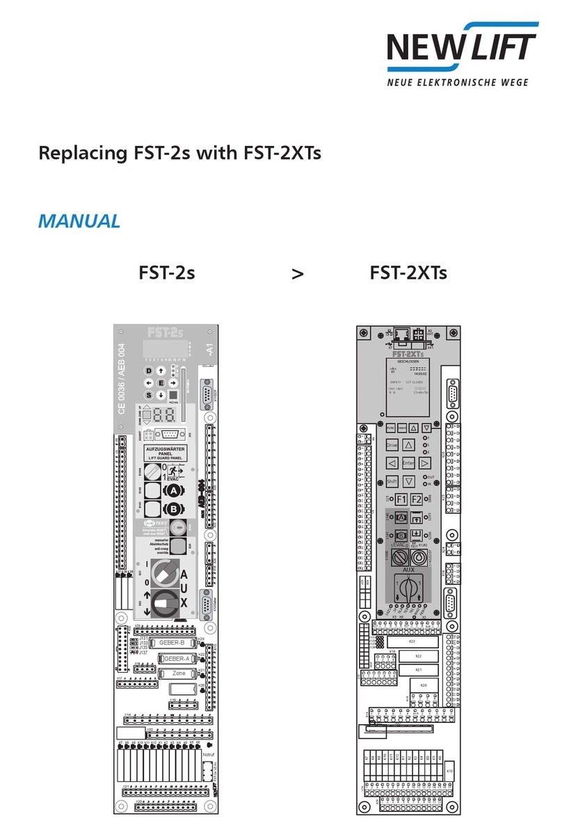 New lift FST-2s User manual