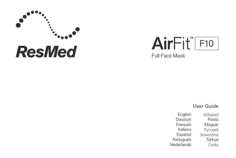 ResMed AirFit F10 user guide