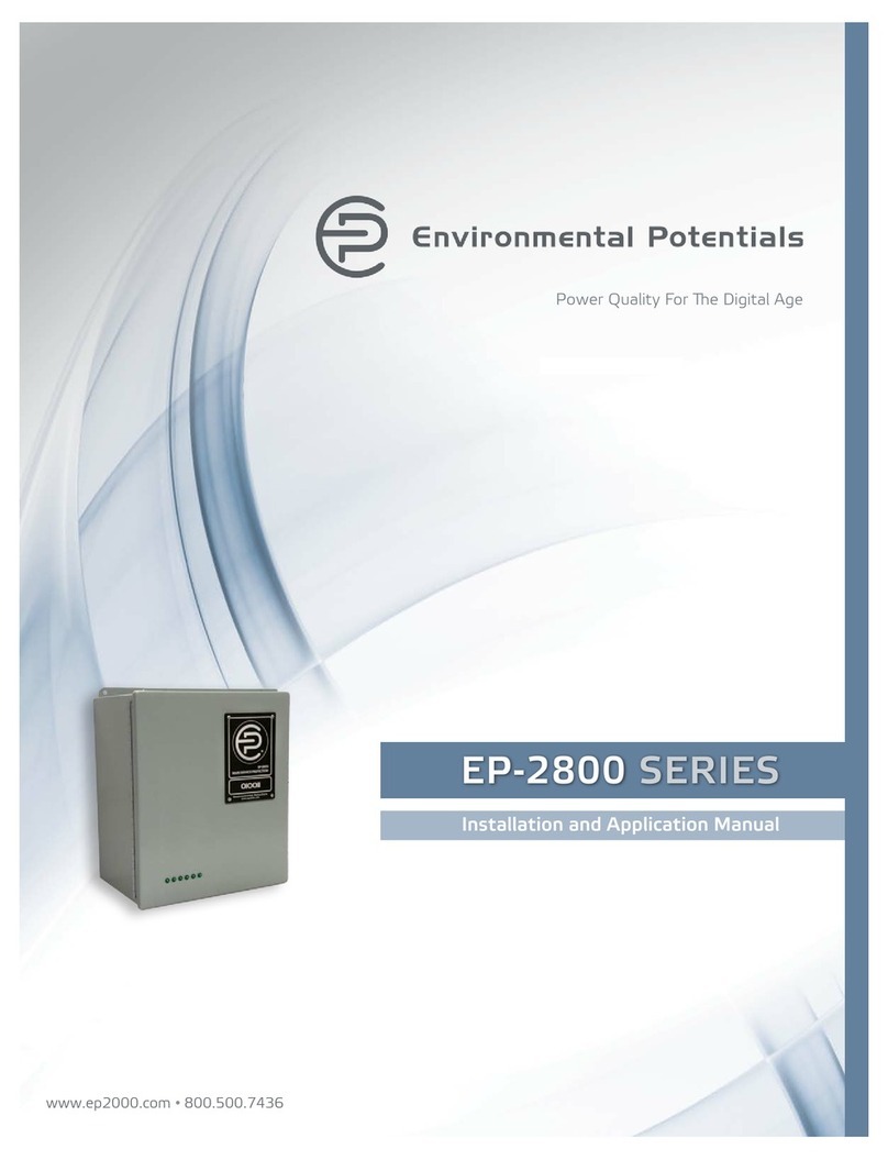 environmental potentials EP-2820 Installation and application manual environmental potentials EP-2820 Installation and application manual