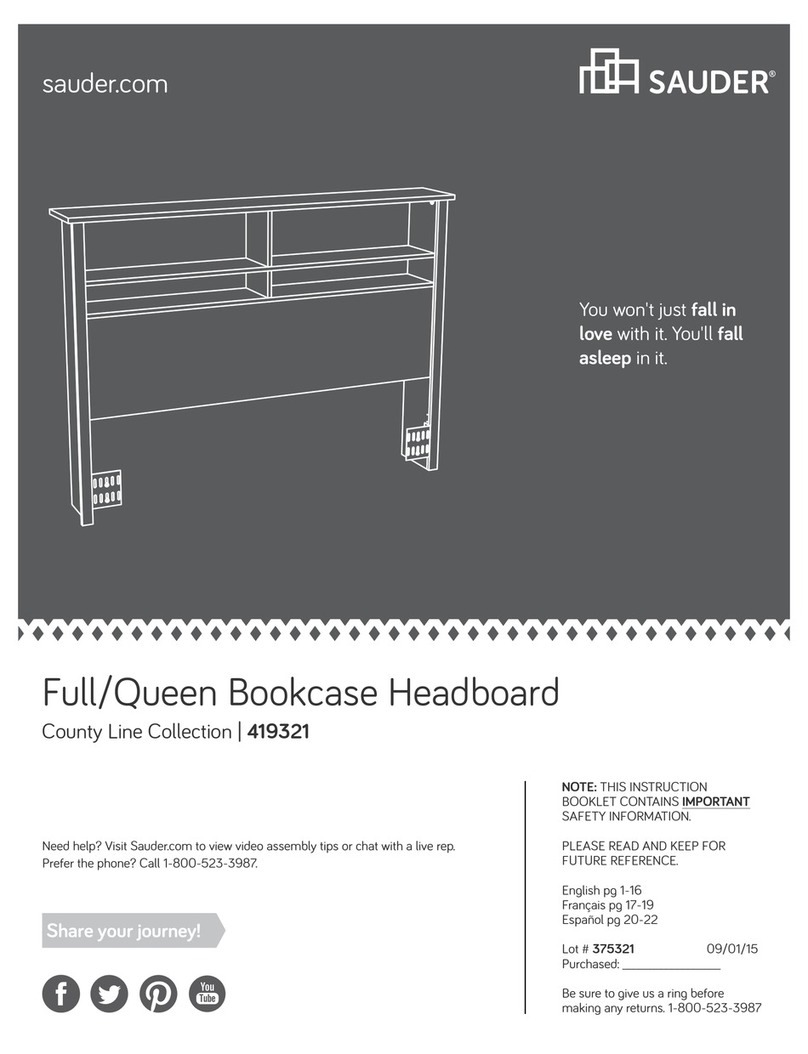Sauder 419321 User manual