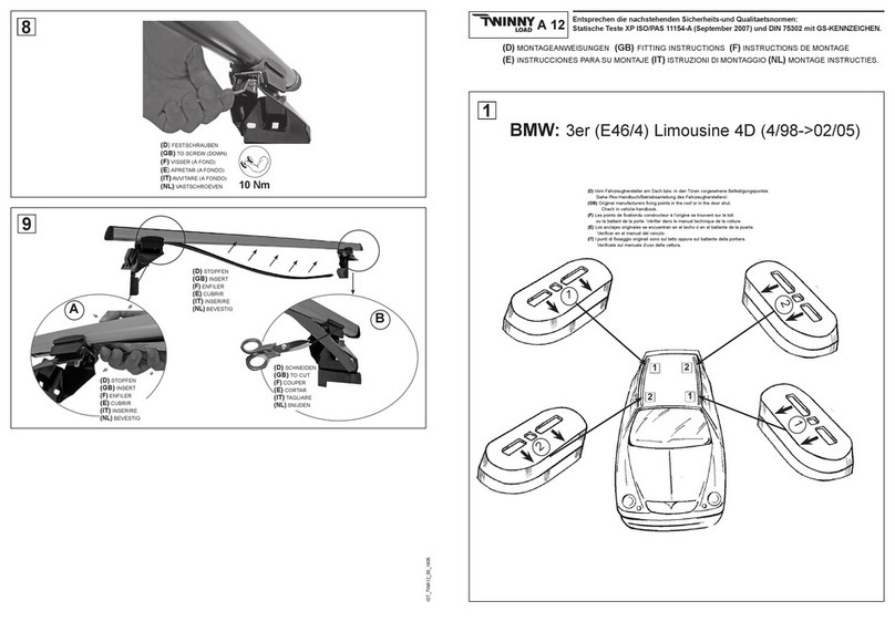 Twinny Load A 12 Fitting instructions Twinny Load A 12 Fitting instructions