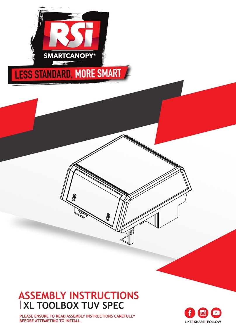RSI XL TOOLBOX TUV SPEC Assembly instructions