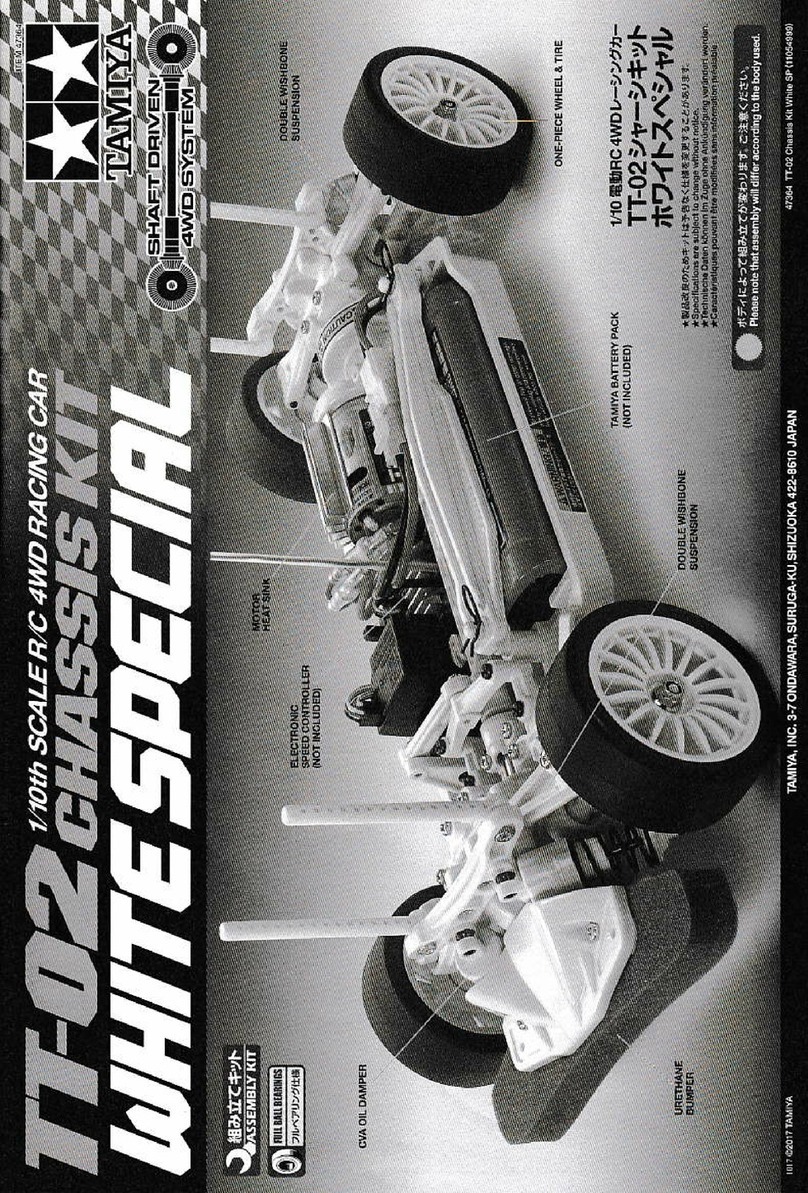 Tamiya TT-02 White Special manual