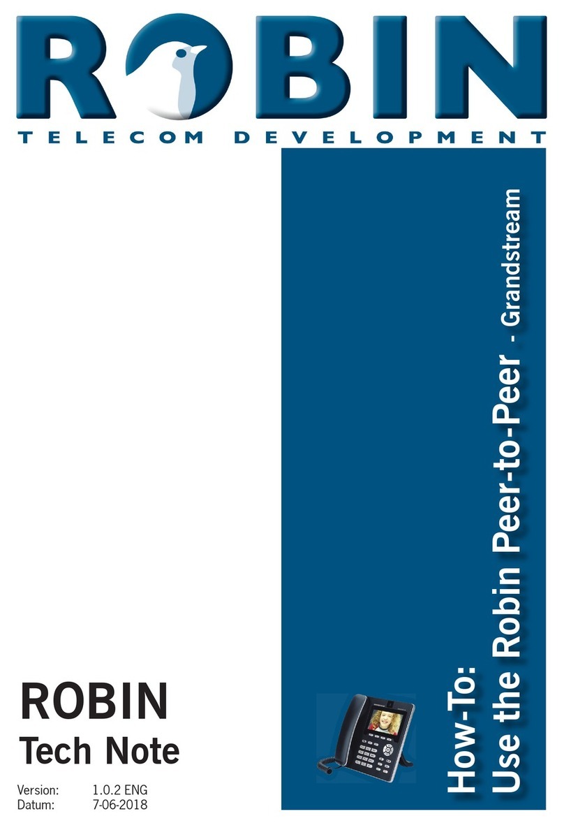 Robin SV Series User manual
