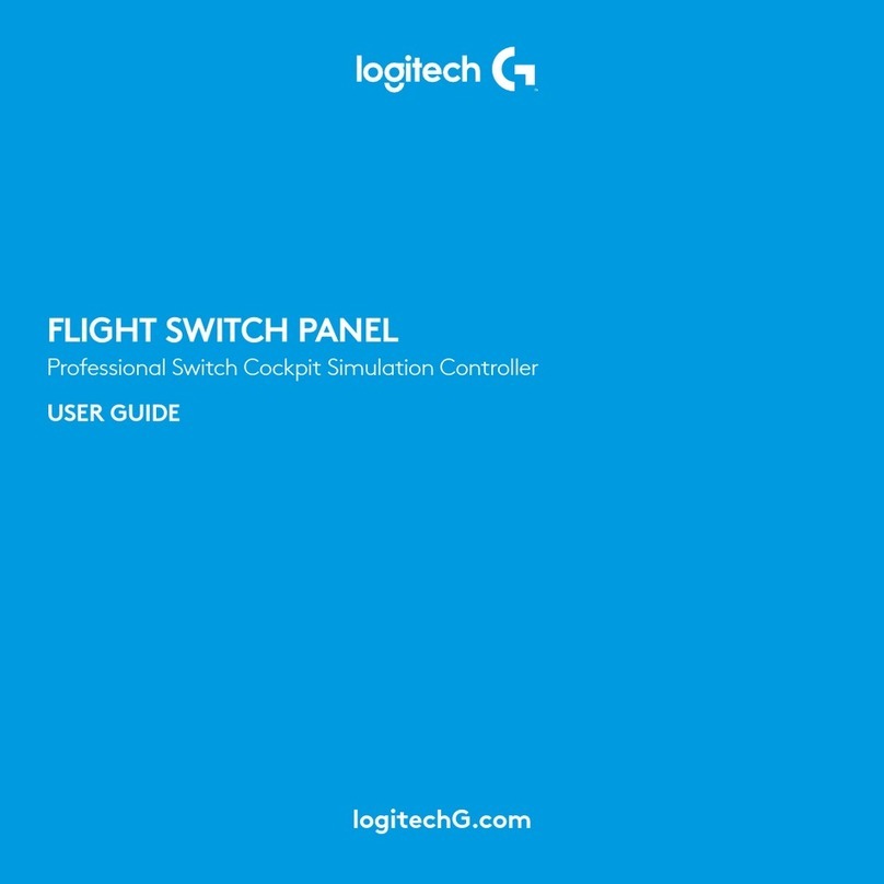 Logitech FLIGHT SWITCH PANEL User manual