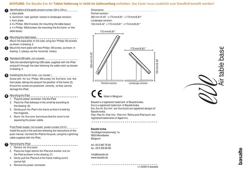 Basalte eve Air User manual