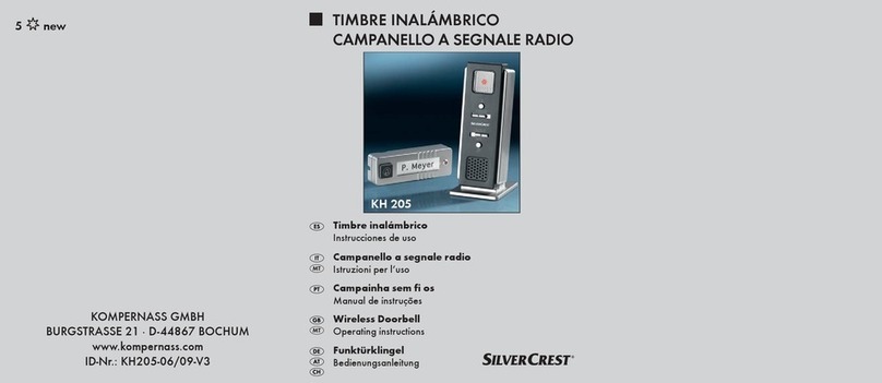 Silvercrest KH 205 User manual