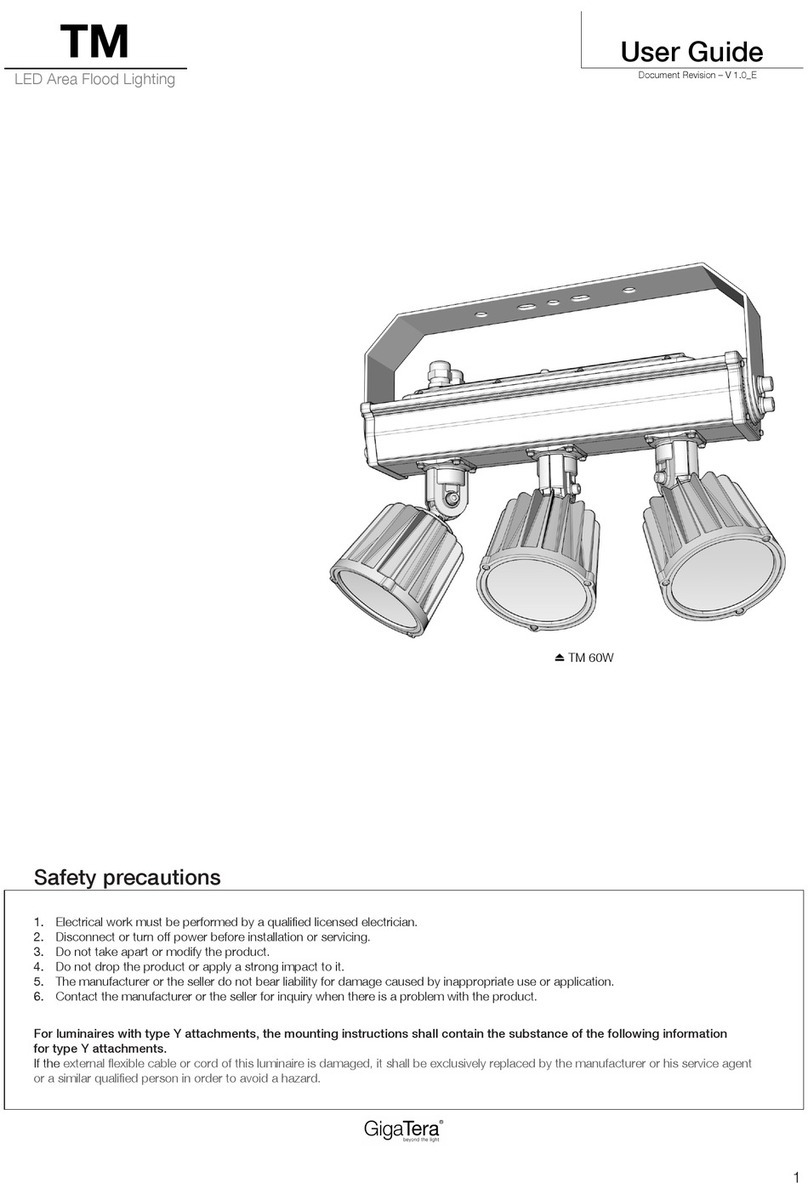GigaTera TM Series User manual