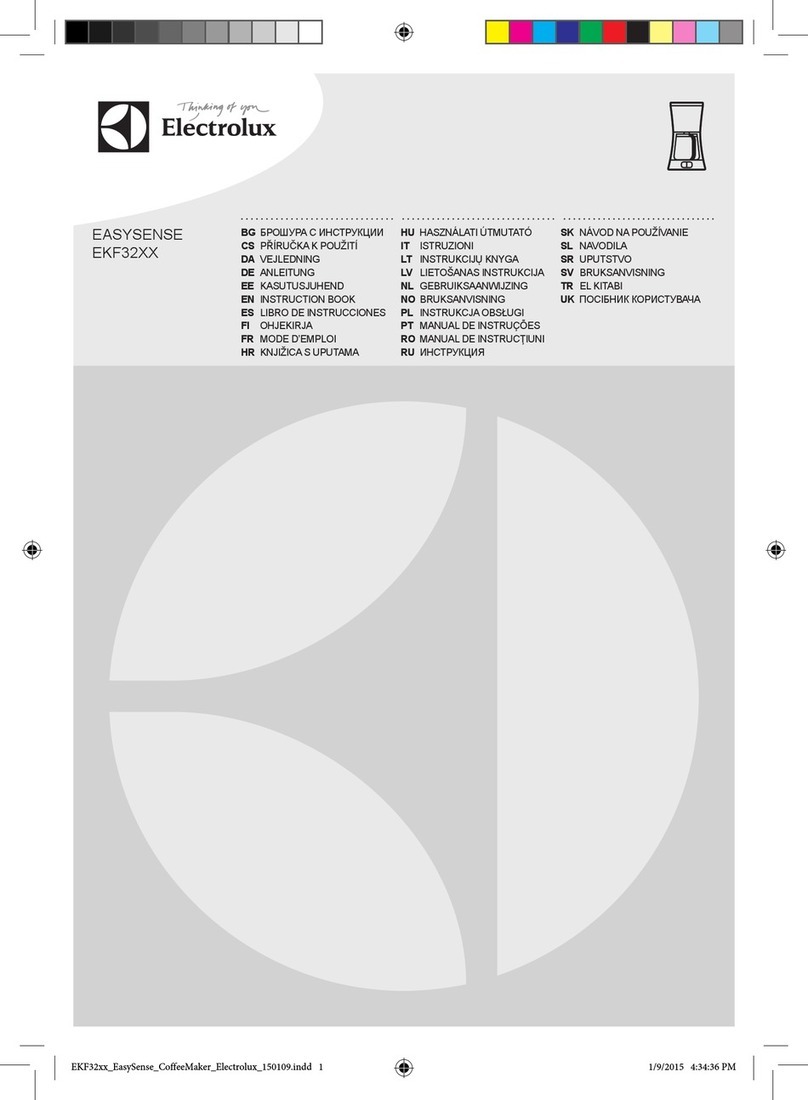 Electrolux EASYSENSE EKF32 Series User manual