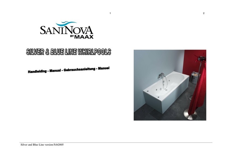 MAAX SaniNova Silver Series manual