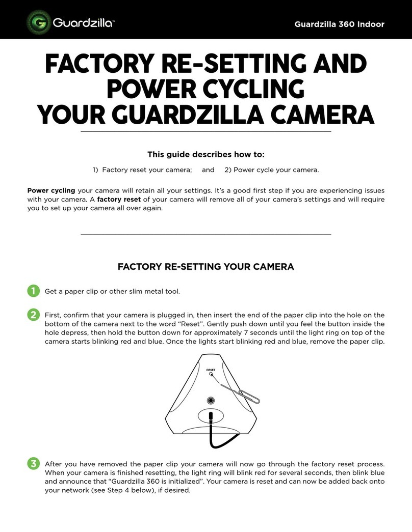 Guardzilla 360 Indoor User manual