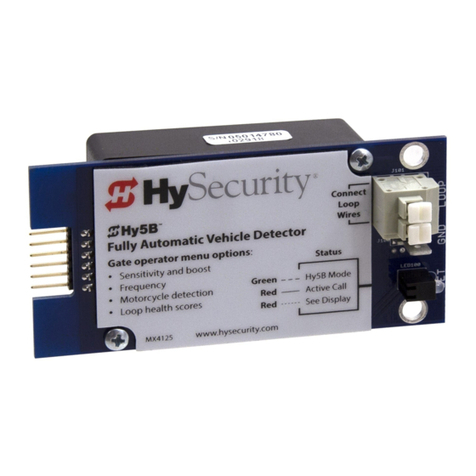 Nice HySecurity Hy5B User manual