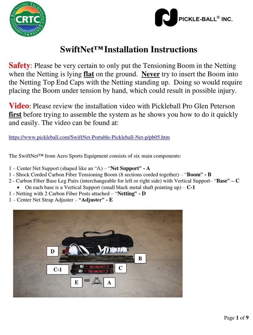 Pickle-ball SwiftNet installation instructions