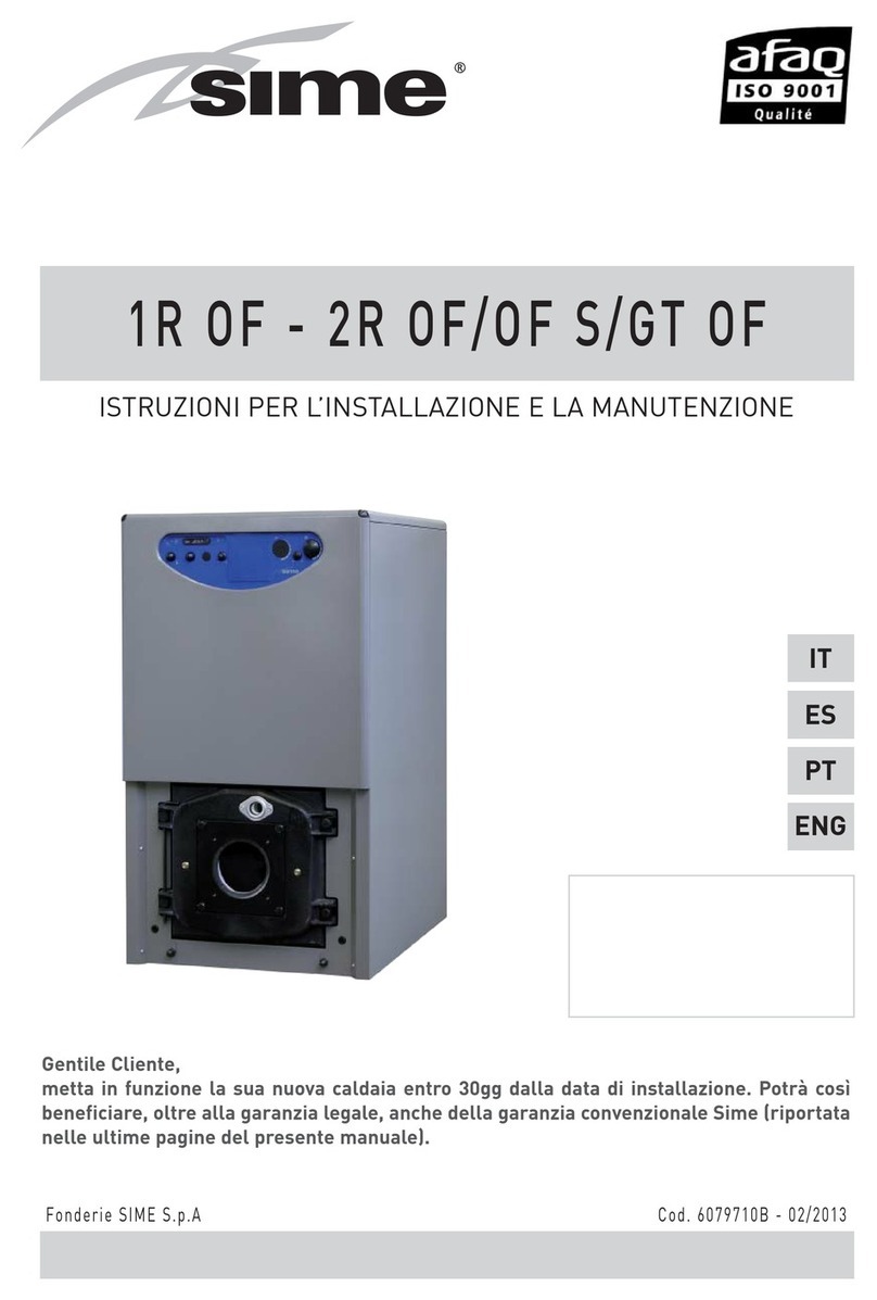 Sime 1R OF Series manual