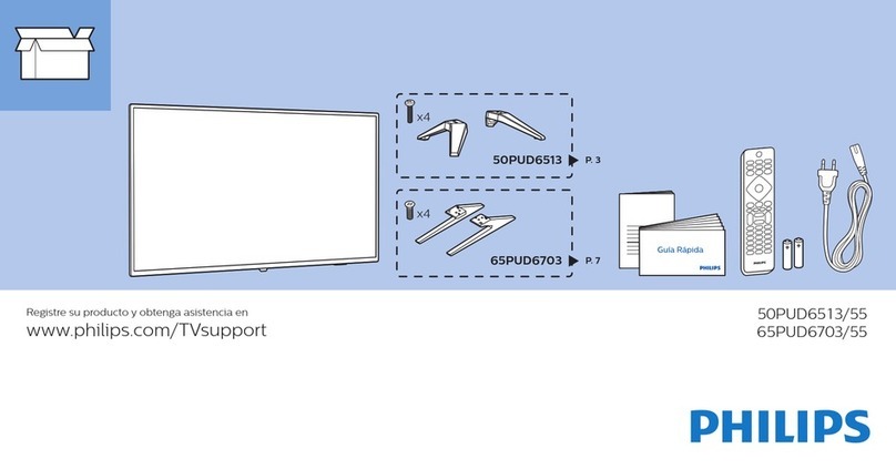 Philips 50PUD6513/55 User manual Philips 50PUD6513/55 User manual