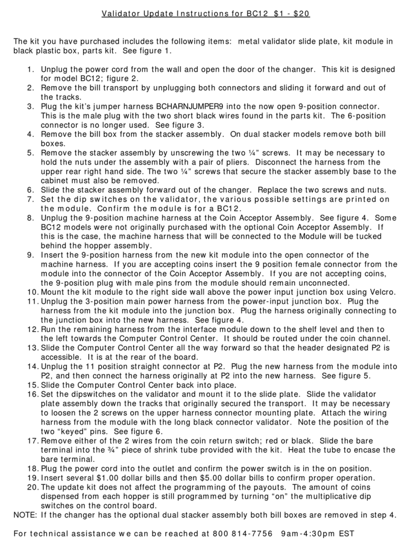 Rowe BC12 Update instructions