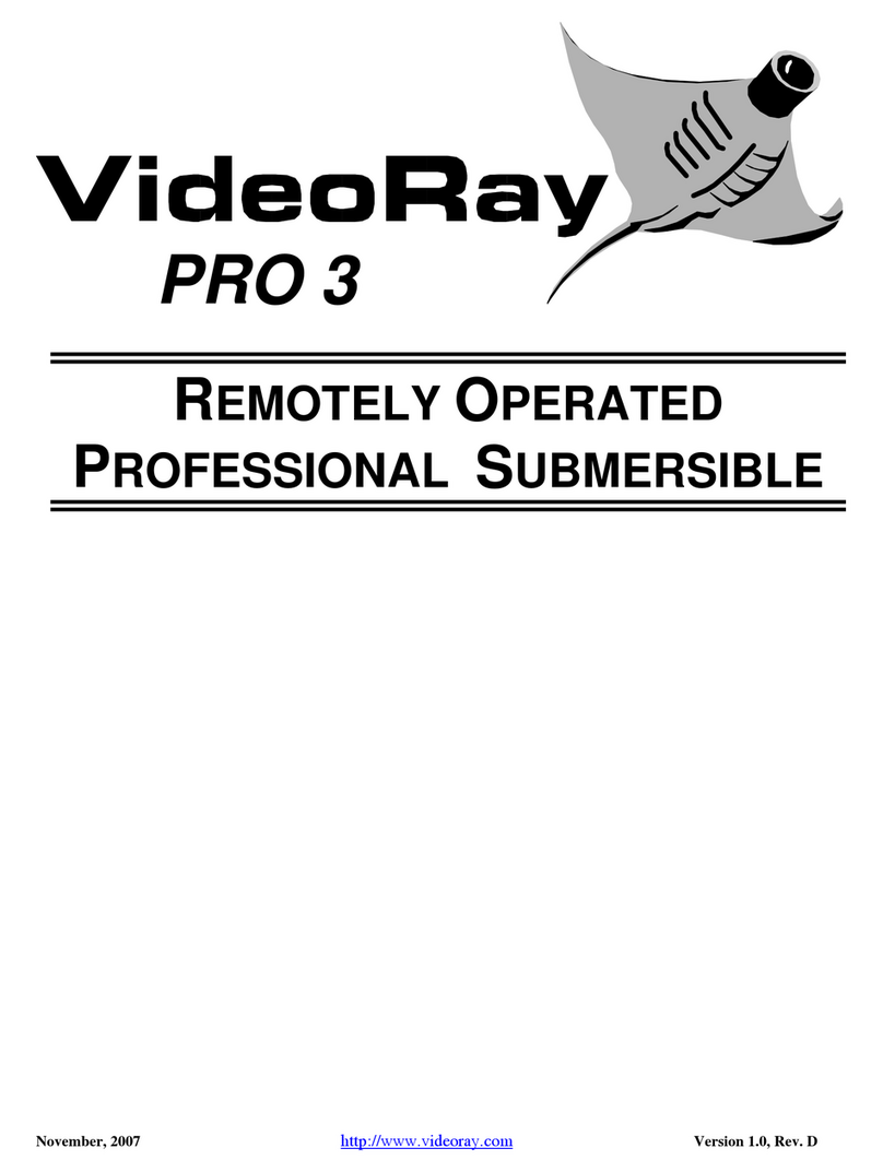 VideoRay PRO 3 user manual