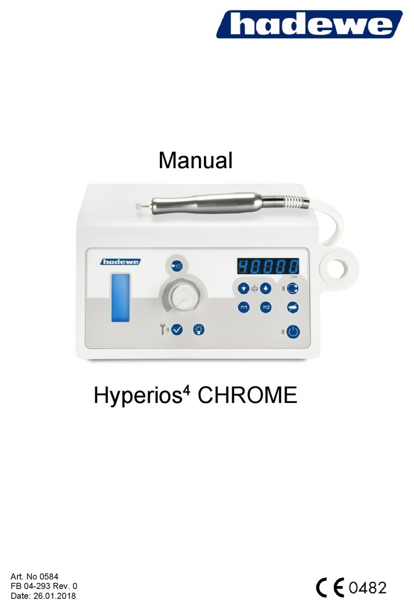 hadewe Hyperios4 CHROME manual