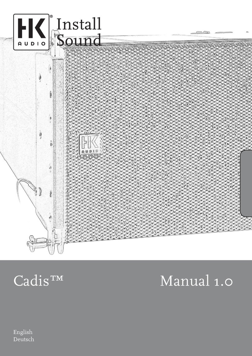 HK Audio Cadis CAD 208 manual