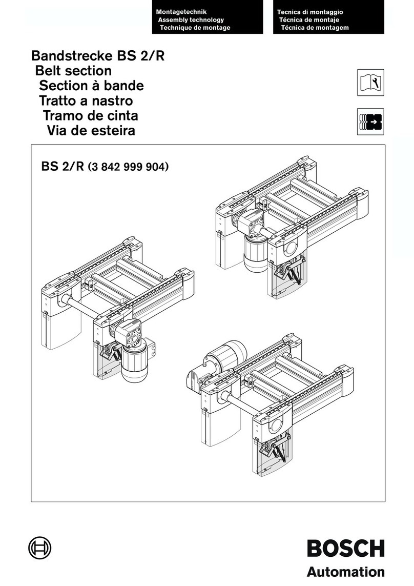 Bosch BS 2/R Assembly technology
