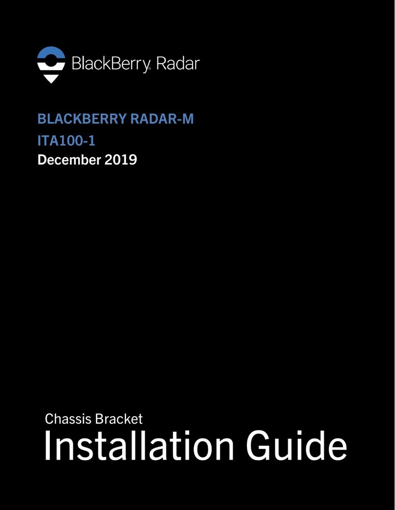 Blackbe;rry RADAR-M ITA100-1 installation guide
