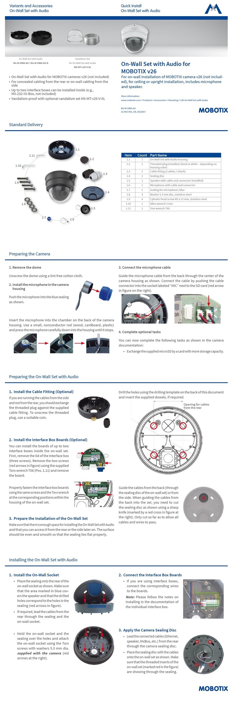Mobotix v26 Instructions for use
