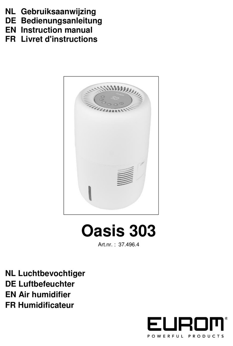 EUROM Oasis 303 User manual