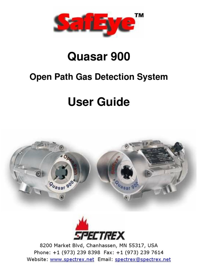 Spectrex SafEye Quasar 900 user guide Spectrex SafEye Quasar 900 user guide