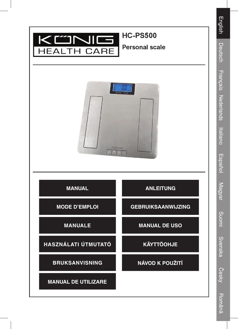 König Health Care HC-PS500 manual