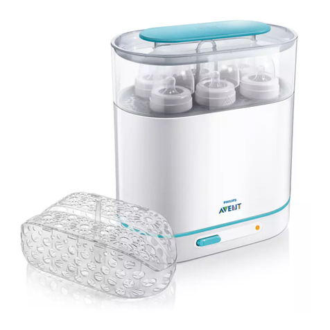 Philips Avent SCF288 quick start guide Philips Avent SCF288 quick start guide