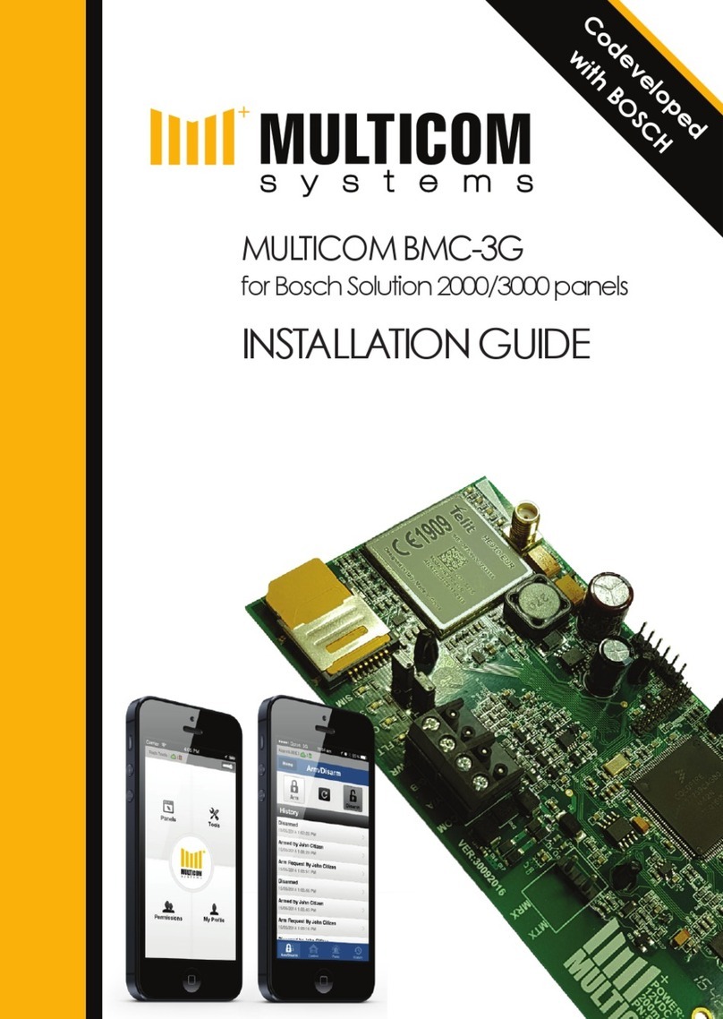 Multi-COM BMC-3G User manual
