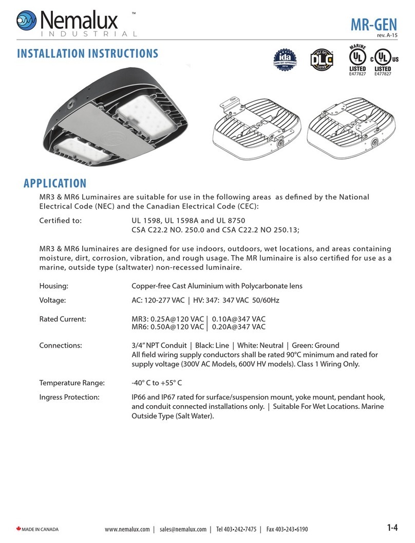 Nemalux MR3 User manual