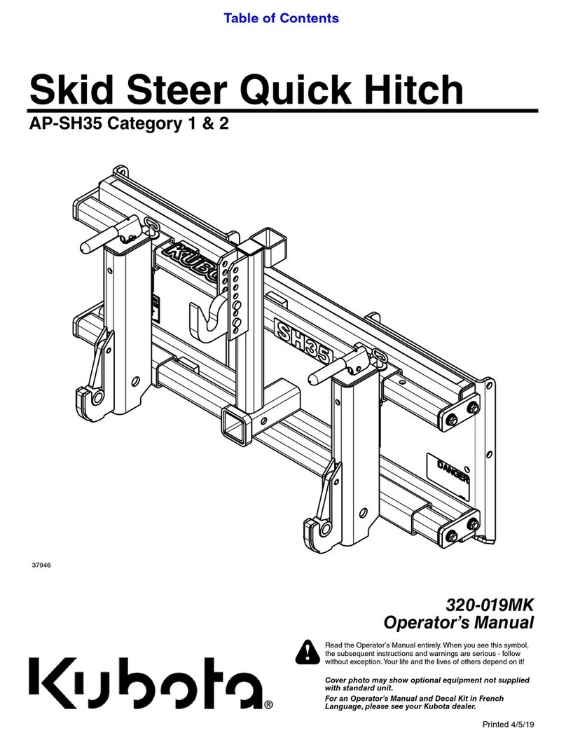 Kubota AP-SH35 Operator's manual