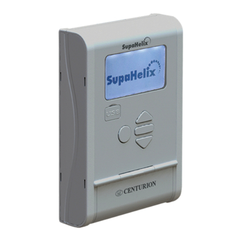 CENTURION SYSTEMS SupaHelix installation manual
