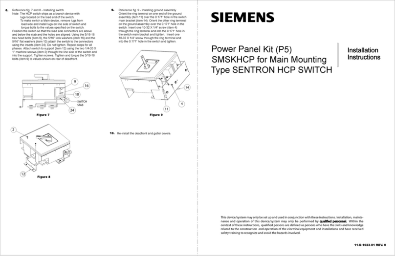 Siemens P5 User manual
